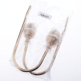 Max 2pcs Zinc Alloy Thicken Curtain Tiebacks Holder Wall Hooks Golden Color