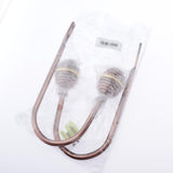 Max 2pcs Zinc Alloy Thicken Curtain Tiebacks Holder Wall Hooks Copper Color