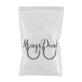Max 1 Pair U-Shape Tube Curtain Holdback Drape Hook Vary Types Mushroom_Black