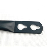 Max 1 Pair U-Shape Tube Curtain Holdback Drape Hook Vary Types Mushroom_Black