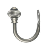 Max 1 Pair U-Shape Tube Curtain Holdback Drape Hook Vary Types Furo_Gray