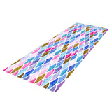 Max 40x120cm Floor Mat Runner Kitchen Non-slip Area Rug Colorful Wave