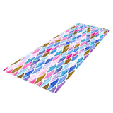 Max 40x120cm Floor Mat Runner Kitchen Non-slip Area Rug Colorful Wave