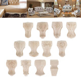 Solid Wood Sofa Leg Unfinished Furniture Feet or Couch Chair Cabinet 01