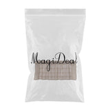 Max Yarn Rod Pocket Sheer Curtain Valance for Kitchen Bathroom Coffee-137x61cm