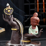 Maxbell Creative Ceramic Incense Censer Burners Home Office Decoration Guanyin
