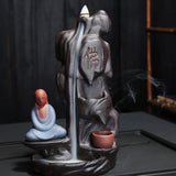 Maxbell Creative Ceramic Incense Censer Burners Home Office Ornaments Buddha