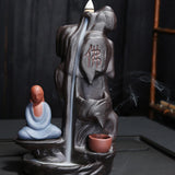 Maxbell Creative Ceramic Incense Censer Burners Home Office Ornaments Buddha