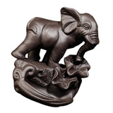 Max Elephant Shaped Backflow Incense Burner Stick Cone Holder Decor