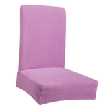 Max Dining Room Chair Cover Seat Protector Banquet Chair Slipcover  Purple