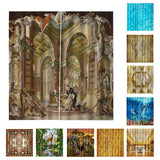 Max Waterproof Living Room Bedroom Window Drapes 2 Panel Set Kindly Old Man