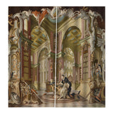 Max Waterproof Living Room Bedroom Window Drapes 2 Panel Set Kindly Old Man