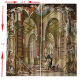 Max Waterproof Living Room Bedroom Window Drapes 2 Panel Set Kindly Old Man