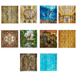 Max Waterproof Living Room Bedroom Window Drapes 2 Panel Set Kindly Old Man