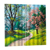 Max Waterproof Digitial Printed 3D Curtain Drapes for Bedroom Living Room 1 B