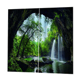 Max Waterproof Digitial Printed 3D Curtain Drapes for Bedroom Living Room A