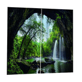Max Waterproof Digitial Printed 3D Curtain Drapes for Bedroom Living Room A