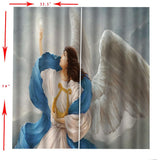 Max Waterproof Digitial Printed 3D Curtain Drapes for Bedroom Living Room B
