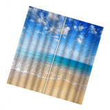 Max Maxb Digital Printed 3D Curtain Living Room Bedroom Drapes 2 Panel Seabeach