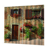 Max Waterproof Digitial Printed 3D Curtain Drapes for Bedroom Living Room 1 G