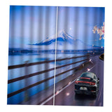 Max Waterproof Digitial Printed 3D Curtain Drapes for Bedroom Living Room 1 J