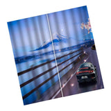 Max Waterproof Digitial Printed 3D Curtain Drapes for Bedroom Living Room 1 J