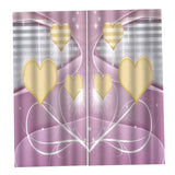 Max 2 Panel Waterproof 3D Effect Curtain Drapes for Living Room Bedroom Style_B