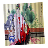 Max Waterproof Digital Print Curtain Child Room Blackout 2Panels Drapes -B