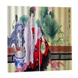 Max Waterproof Digital Print Curtain Child Room Blackout 2Panels Drapes -B