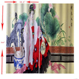 Max Waterproof Digital Print Curtain Child Room Blackout 2Panels Drapes -B