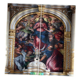 Maxbell 3D Curtains 59x65inch Window Drapes for Bedroom Living Room 2 Panels A