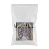 Maxbell 3D Curtains 59x65inch Window Drapes for Bedroom Living Room 2 Panels A