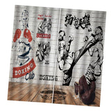 Max Maxb Digital Printed 3D Curtain Living Room Bedroom Drapes 2 Panel Boxing
