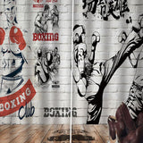 Max Maxb Digital Printed 3D Curtain Living Room Bedroom Drapes 2 Panel Boxing