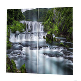 Max Maxb Waterproof Digitial Printed 3D Curtain Drapes for Bedroom Living Room D