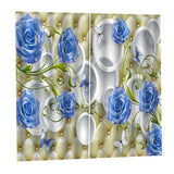 Max Maxb Waterproof Digitial Printed 3D Curtain Drapes for Bedroom Living Room H