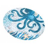 Max Flannel Indoor Floor Doormat Geometric Print Bedroom Rug 40x60cm Octopus 80cm