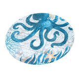 Max Flannel Indoor Floor Doormat Geometric Print Bedroom Rug 40x60cm Octopus 80cm