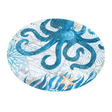 Max Flannel Indoor Floor Doormat Geometric Print Bedroom Rug 40x60cm Octopus 80cm