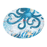 Max Flannel Indoor Floor Doormat Geometric Print Bedroom Rug 40x60cm Octopus 80cm