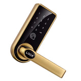 Max Touchscreen Digital 4-in-1 Keyless Entry Electronic Code Lock Golden