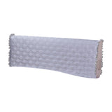 Max Thicken Bed Headboard Slipcover Bed Head Protector Cover Silver Grey 1.8M