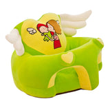 Max Cartoon Baby Toddler Learn to Sit Fold Sofa Chairs Armchair Cover Green