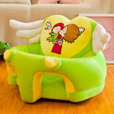 Max Cartoon Baby Toddler Learn to Sit Fold Sofa Chairs Armchair Cover Green
