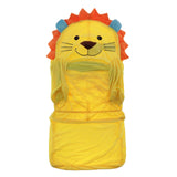 Max Cartoon Children Fold Sofa Chairs Seat Cover Kids Armchair Cover Yellow Lion