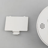 Max LED Large Screen Bedside Alarm Clock Digital Clock White Frame White Light