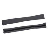 Max 2pcs Non-slip Stretch Furniture Chair Armrest Cover Protector Gray