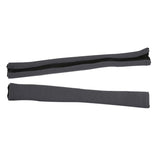 Max 2pcs Non-slip Stretch Furniture Chair Armrest Cover Protector Gray