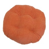 Thicken Round Floor Pillow Tatami Mat for Sofa Chair Seating 30cm Orange