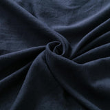 Max 2 Pcs Purely Solid Color Sofa Bed Throw Pillow Cover 51x92cm Dark Blue